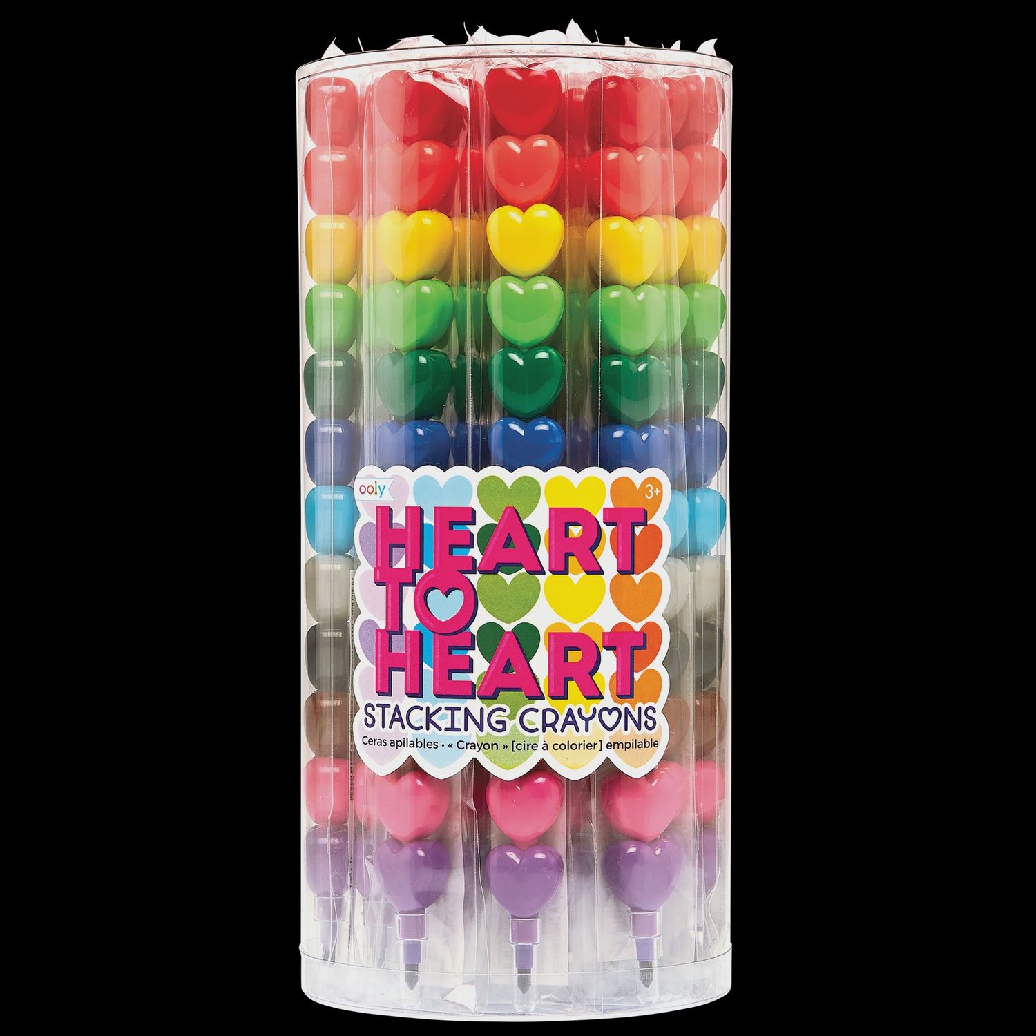 Heart to Heart Stacking Crayons #133-077