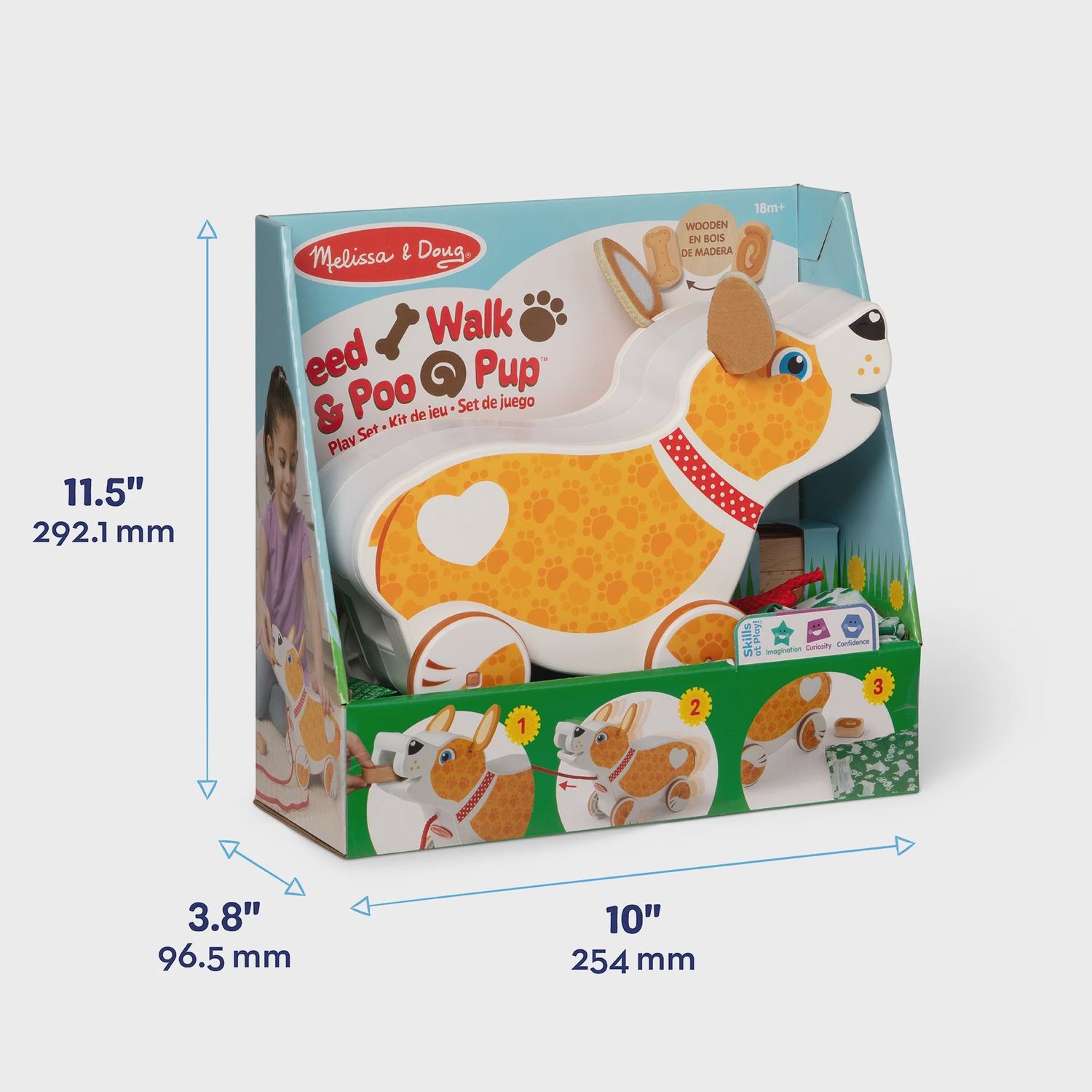 Melissa &amp; Doug Feed Walk Poop Pup-7251240