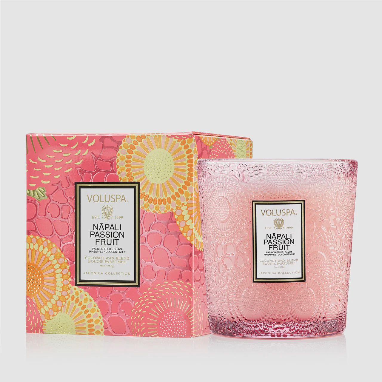 Voluspa- Napali Passion Fruit 9oz Classic Candle #73443