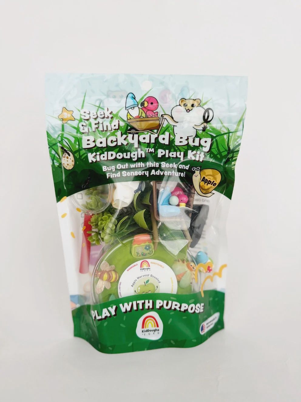 Seek &amp; Find Backyard Bug KidDough Play Kit #PK-2206
