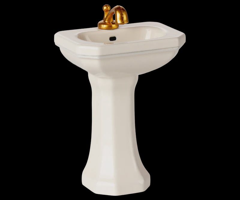 Maileg - Bathroom Sink, Mouse, Off White #11-5134-00