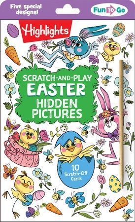 Scratch and Play Easter Hidden Pictures