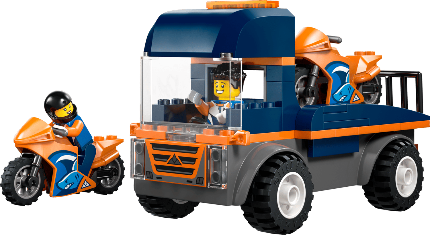 Lego - Motorcycle Transporter #60491