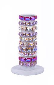 Rising Star Chunky Gem Bracelets with Display #85503