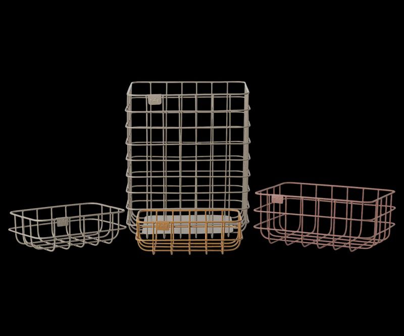 Maileg - metal basket set, 4pcs - not for sale