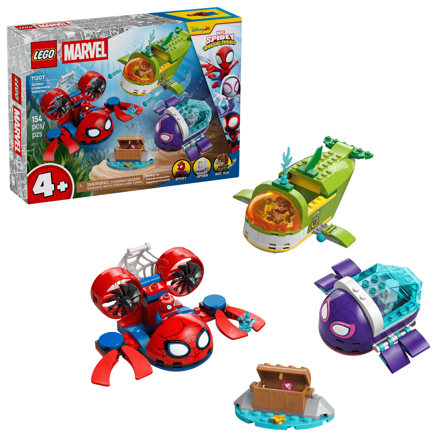 Lego - Spidey Underwater Vehicles #11207