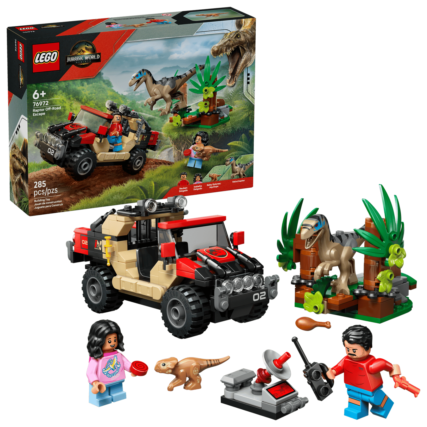 Lego - Raptor Off Road Escape #76972
