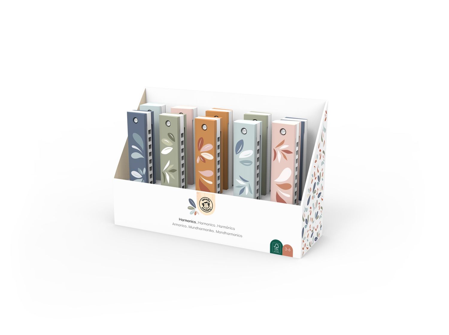 Speedy Monkey Harmonicas