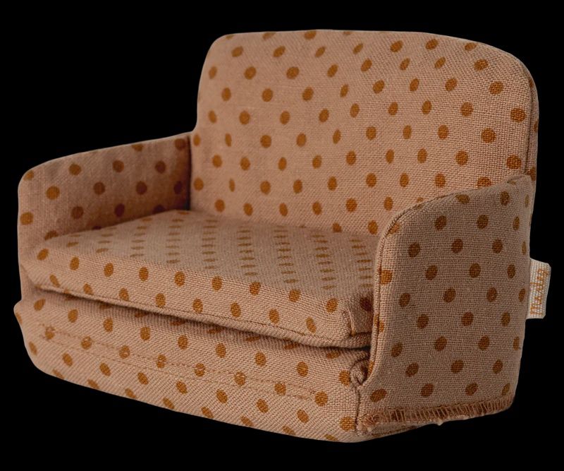 Maileg - Sofa Bed, Mouse, Dots #11-5410-01