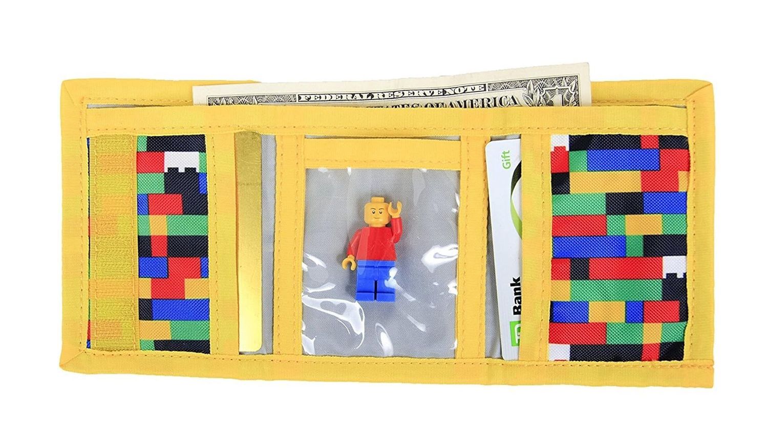 Lego Tri-Fold Wallet-Brick Wall