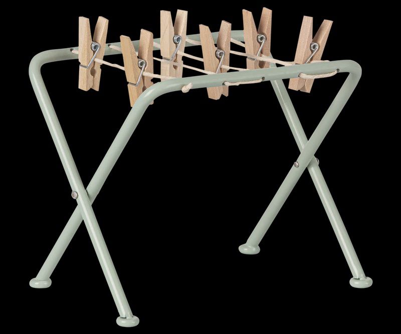 Maileg - drying rack with pegs, miniature