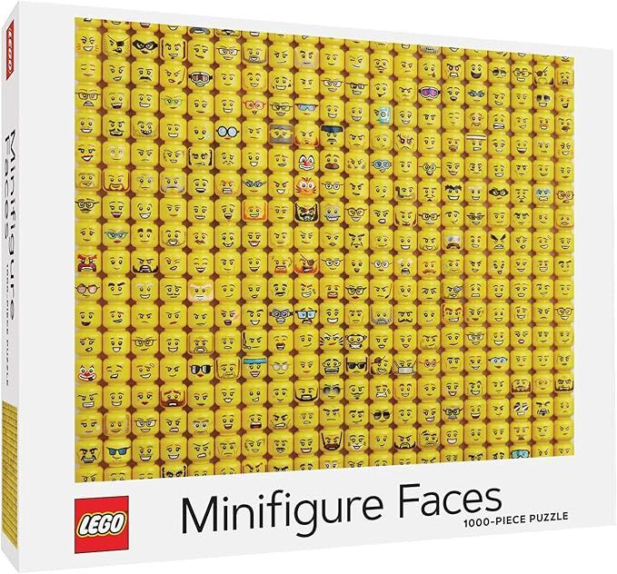 Lego Minifigure Faces Puzzle