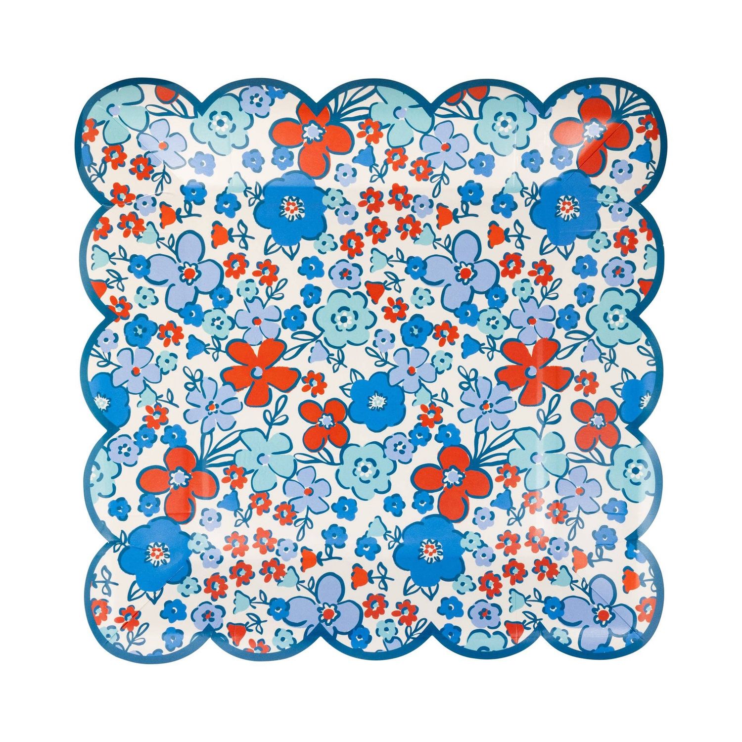 Faire - Floral Americana 9" Plate #FLA1140