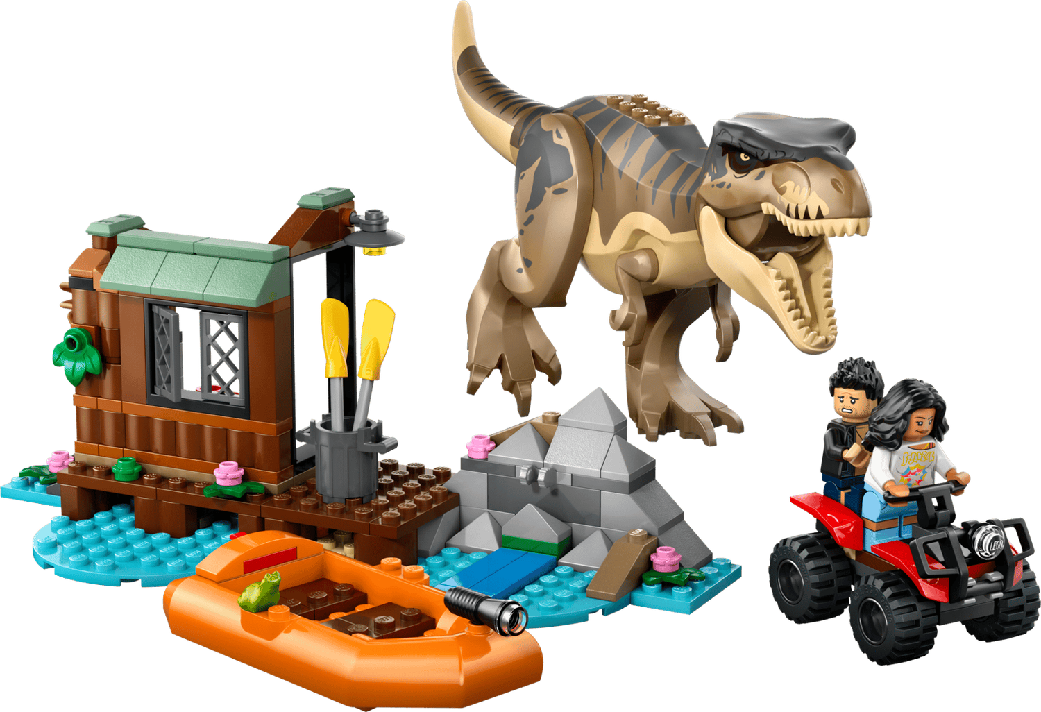 Lego - T.Rex River Escape #76975