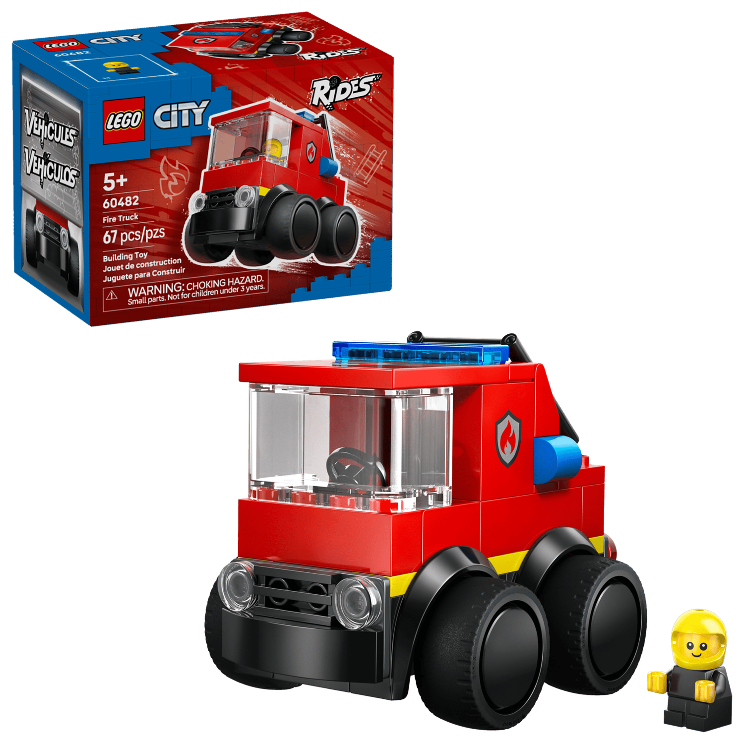 Lego - Rides Fire Truck #60482