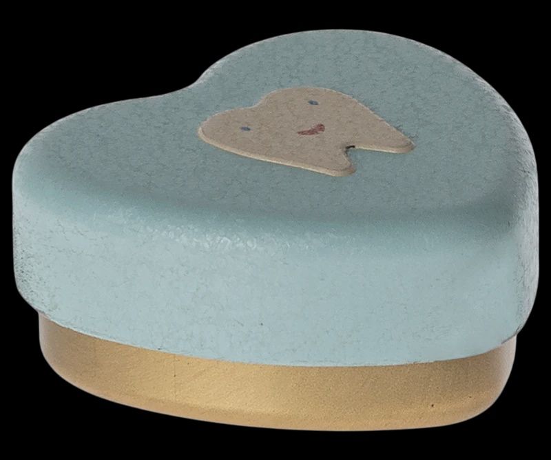 Maileg - Tooth Box, Small, Mint #19-4601-01