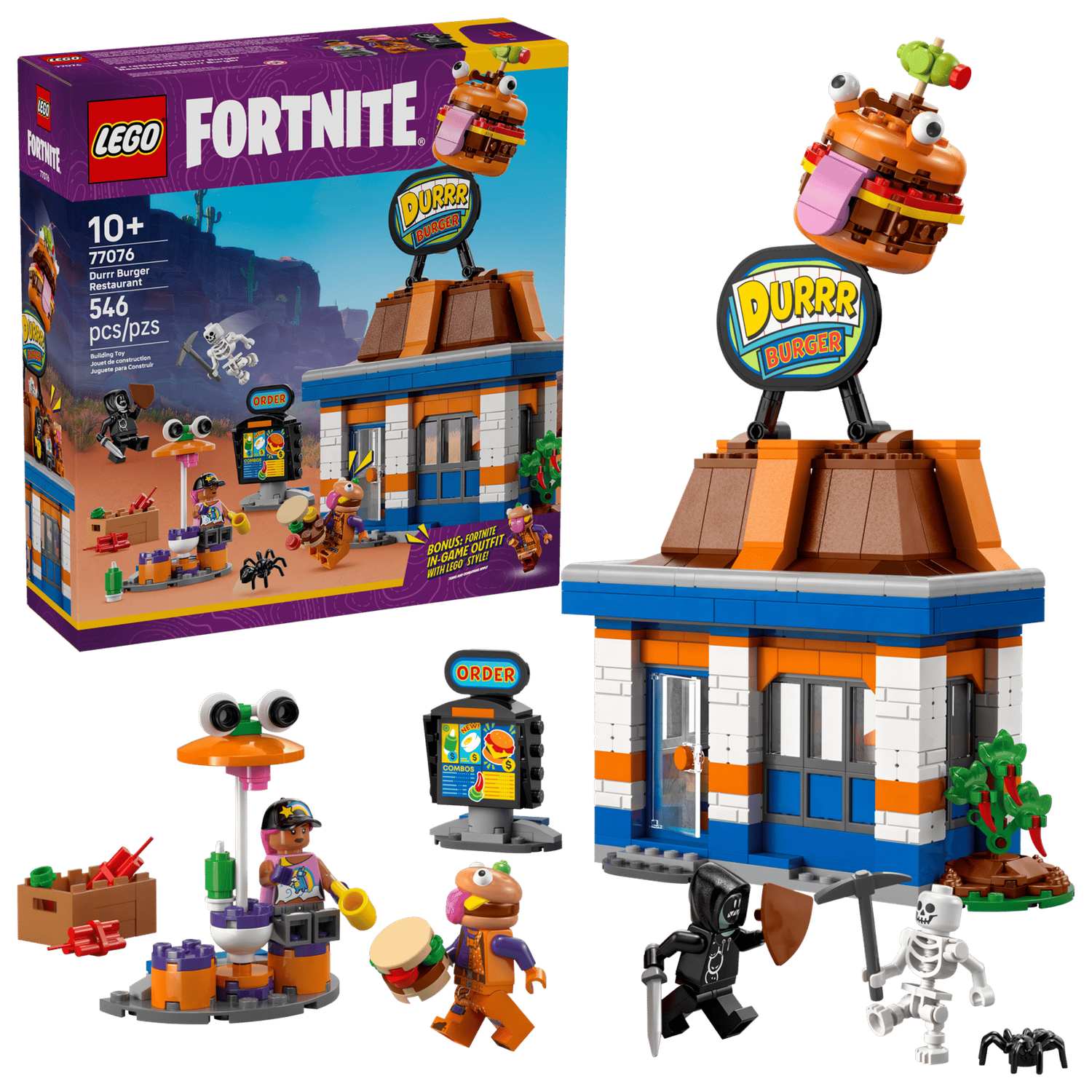 Lego - Fortnite Durrr Burger Restaurant #77076