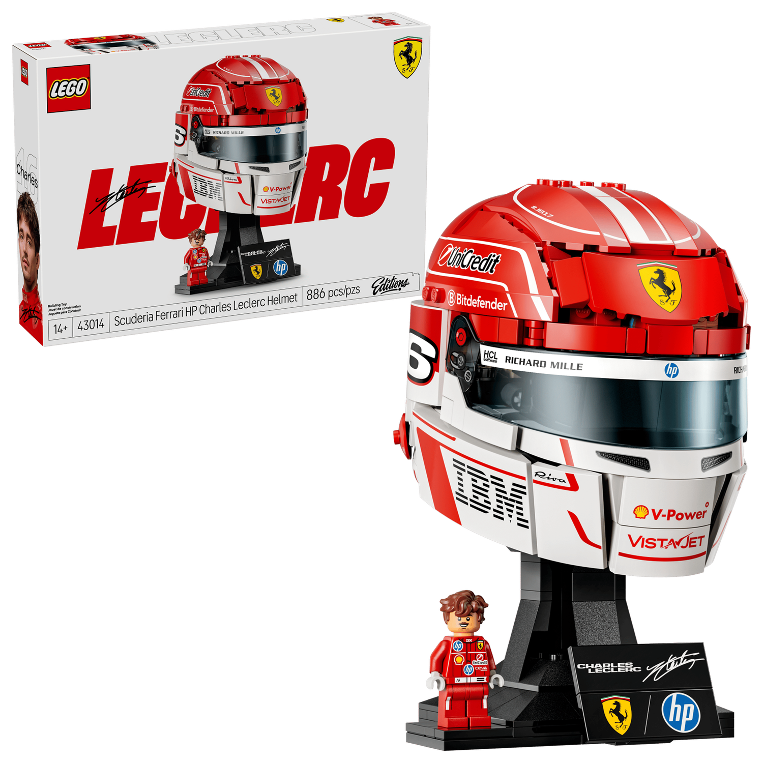 Scuderia Ferrari HP Charles Leclerc Helmet