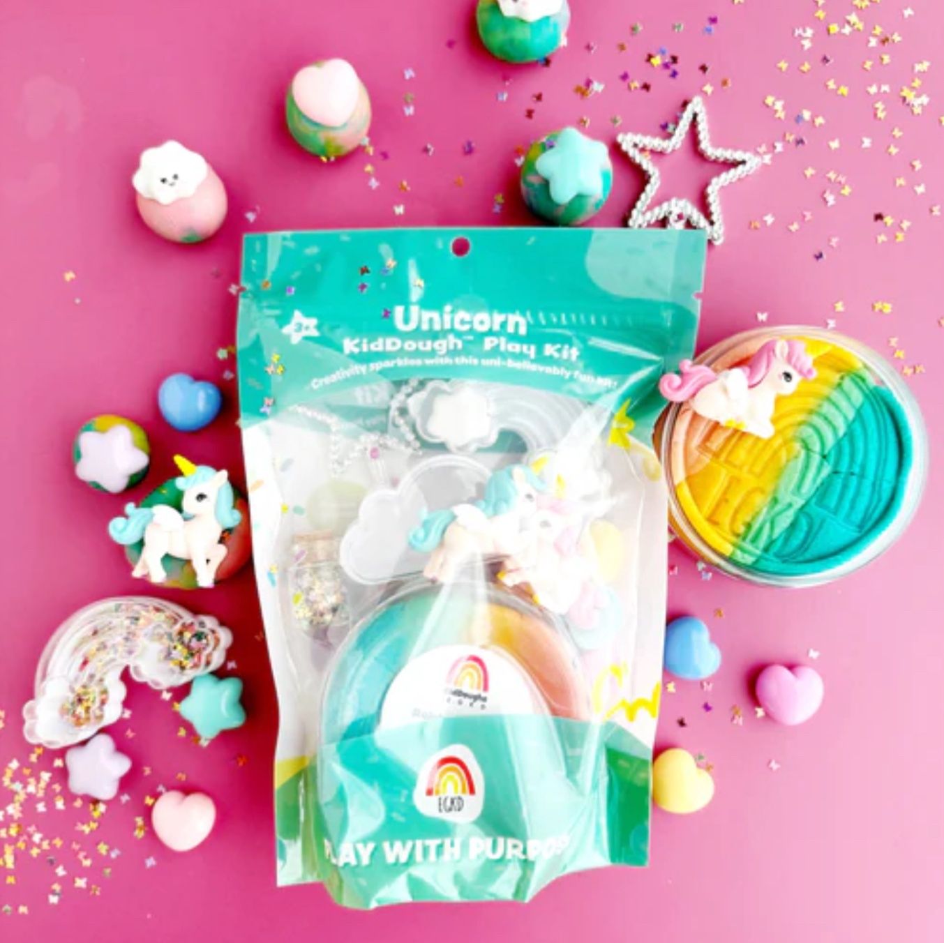 Unicorn KidDough Play Kit PK-Unicorn-S