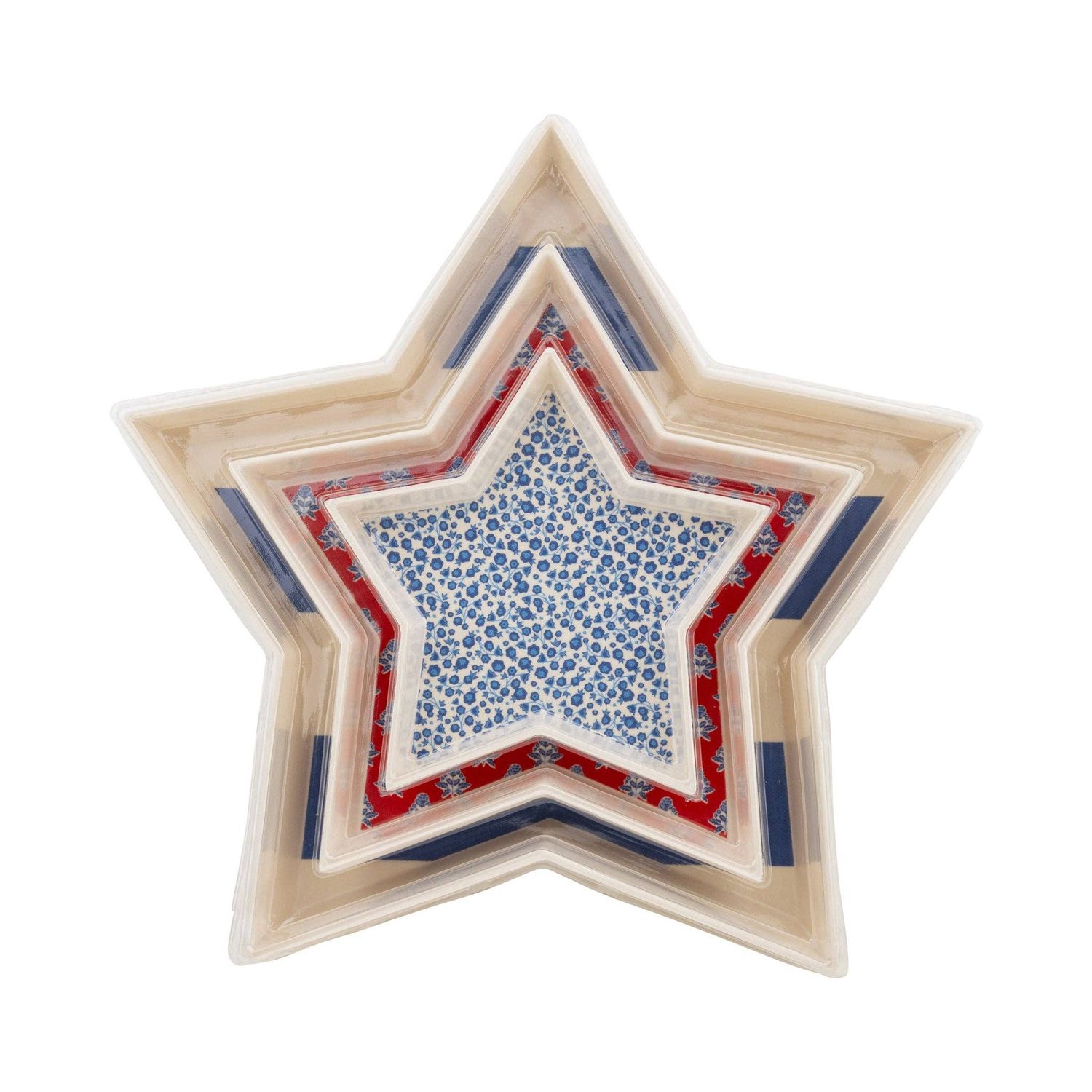 Faire - Stacking Stars Bamboo Tray Set #HAM1220