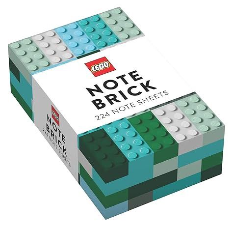 Lego- Note Brick (Blue/Green)