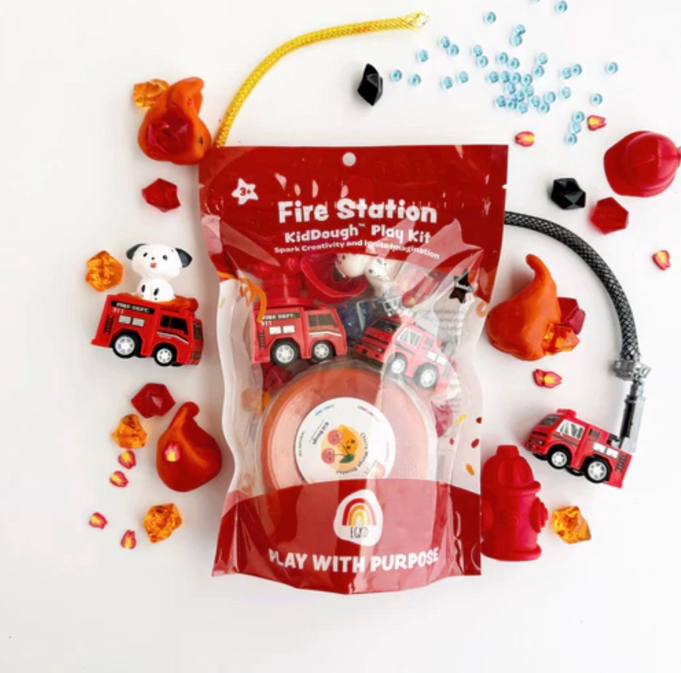 Fire Station KidDough Play Kit PK-9077