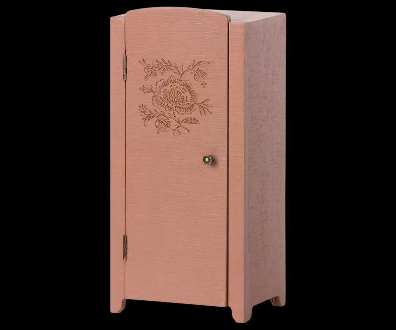 Maileg - closet, miniature, dusty, rose