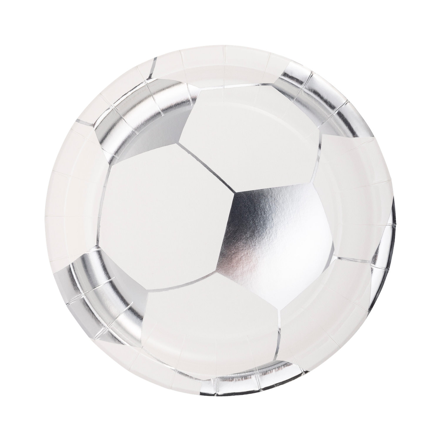 SOC1040 - Soccer Ball Paper Plate