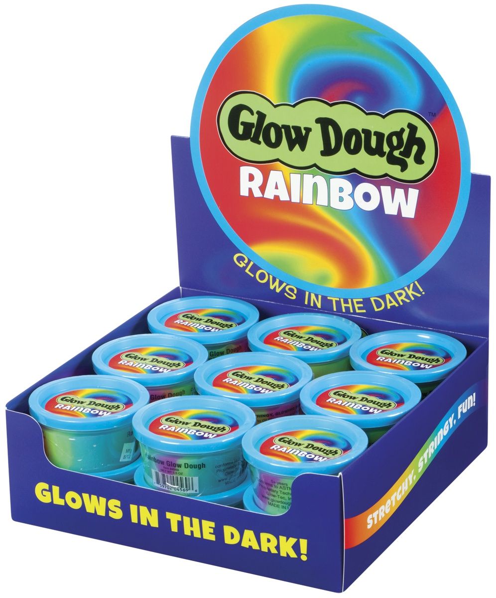 Glow Dough Rainbow Slime