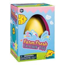 Toysmith - Farm Fresh Crackin Egg Surprise #5789