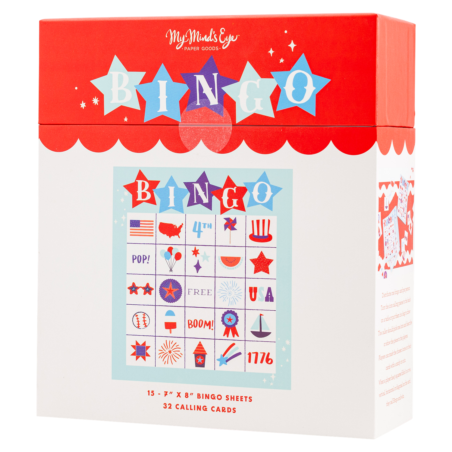 Faire -  Americana Bingo Game #PLKC51