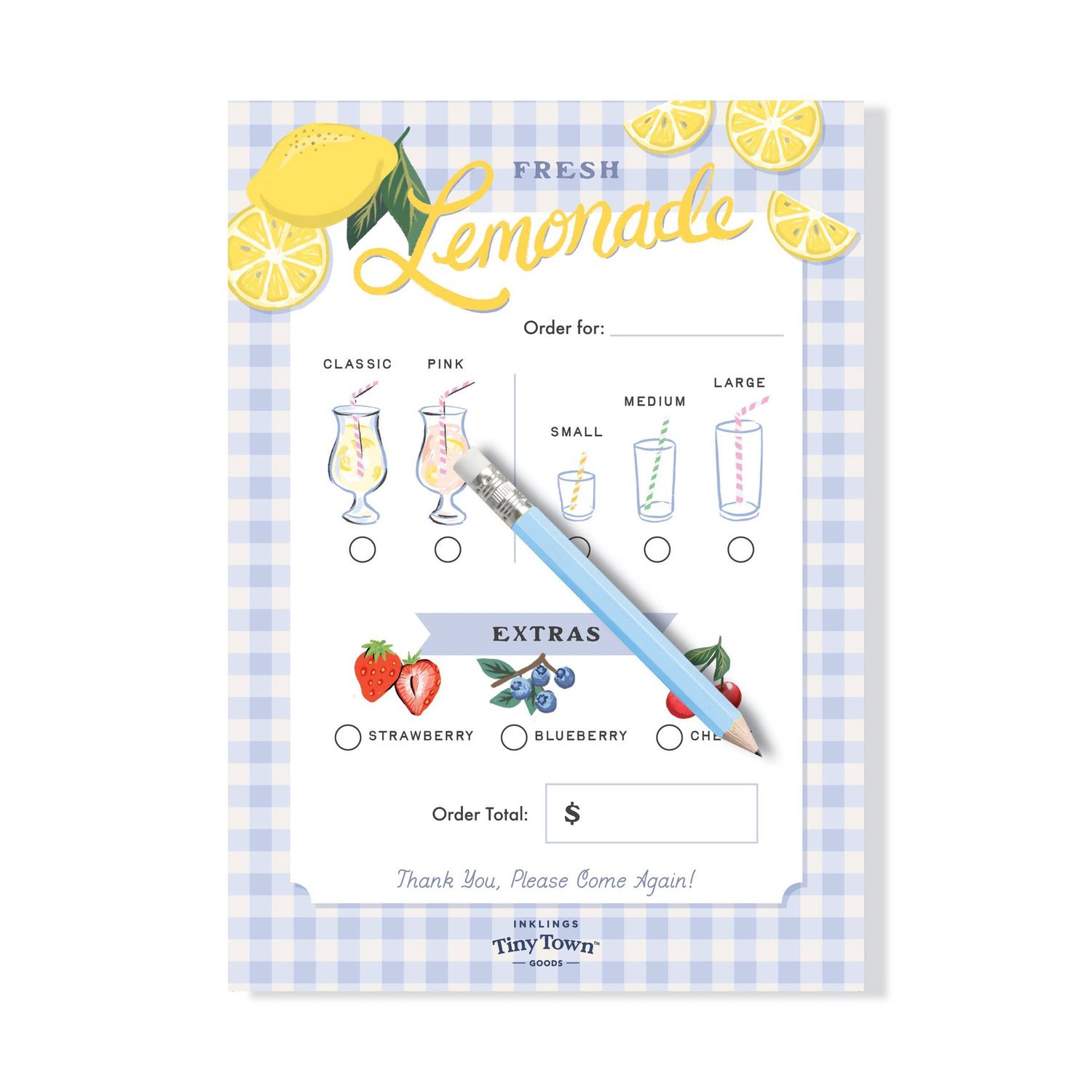 Inklings Tiny Town™ Play Notepad - Lemonade Stand