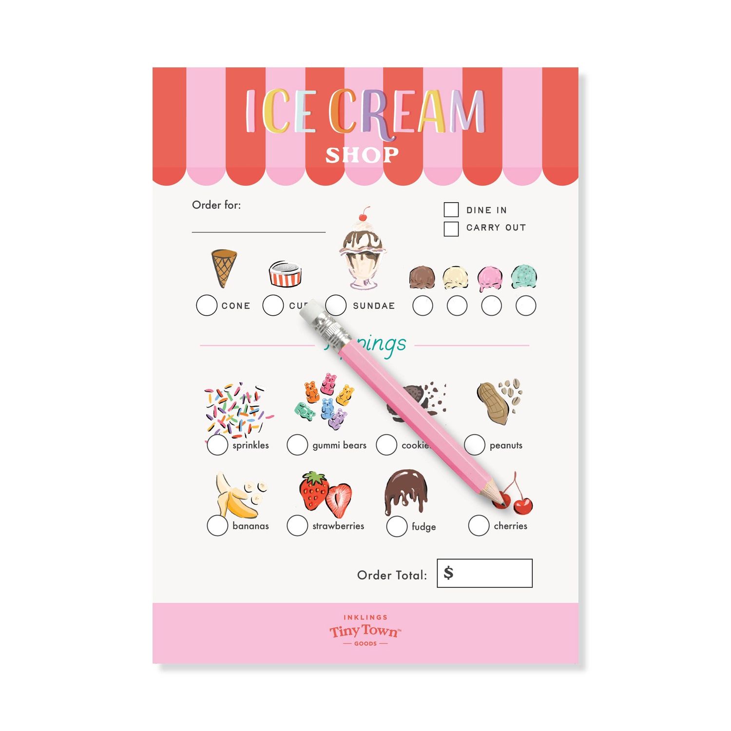 Inklings Tiny Town™ Play Notepad - Ice Cream Shop (1)