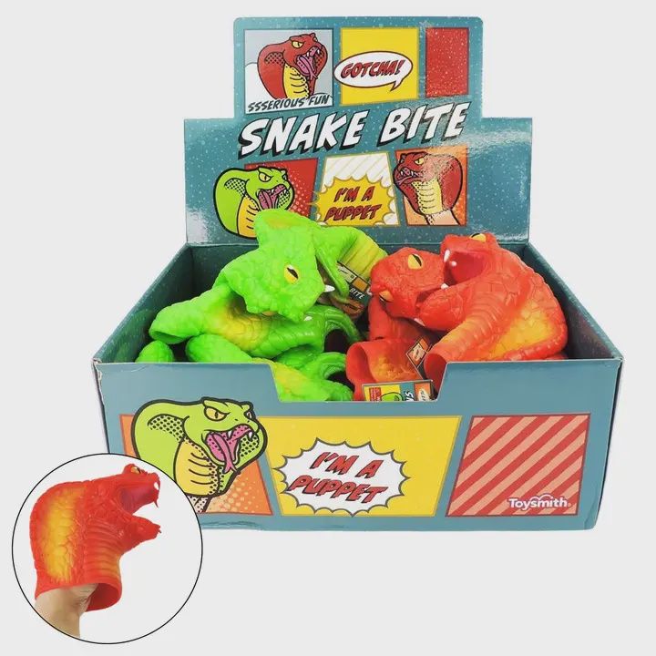 Snake Bite Hand Puppet