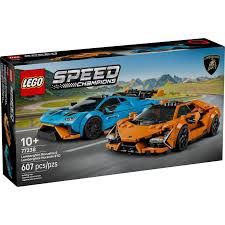 Speed Champions Lamborghini Revuelto &amp; Huracán Lego Set