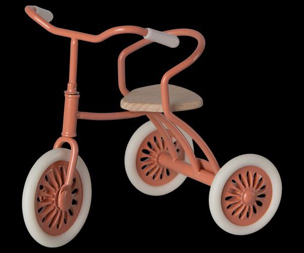 Maileg- Abri a Tricycle-Coral
