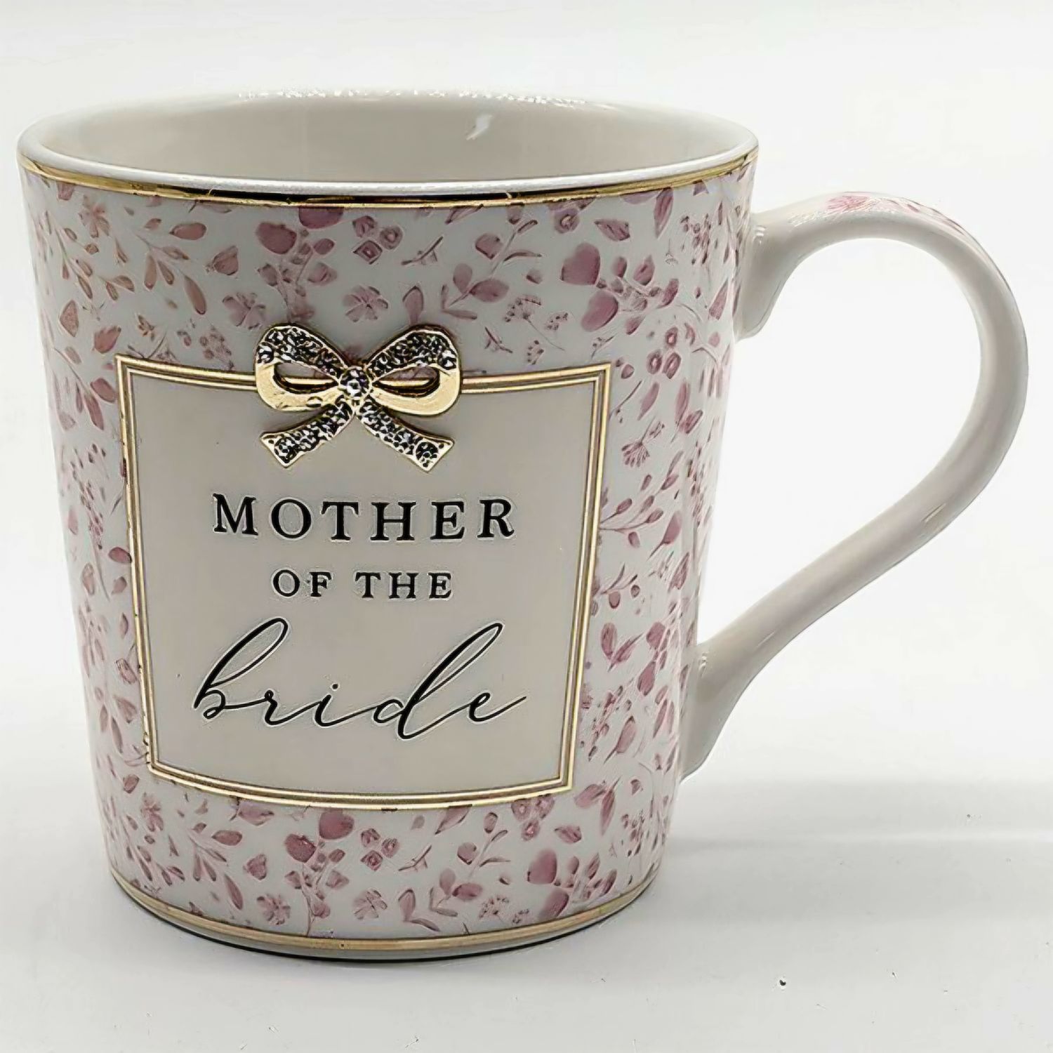 ​Mother of the Bride Floral Ceramic Mug