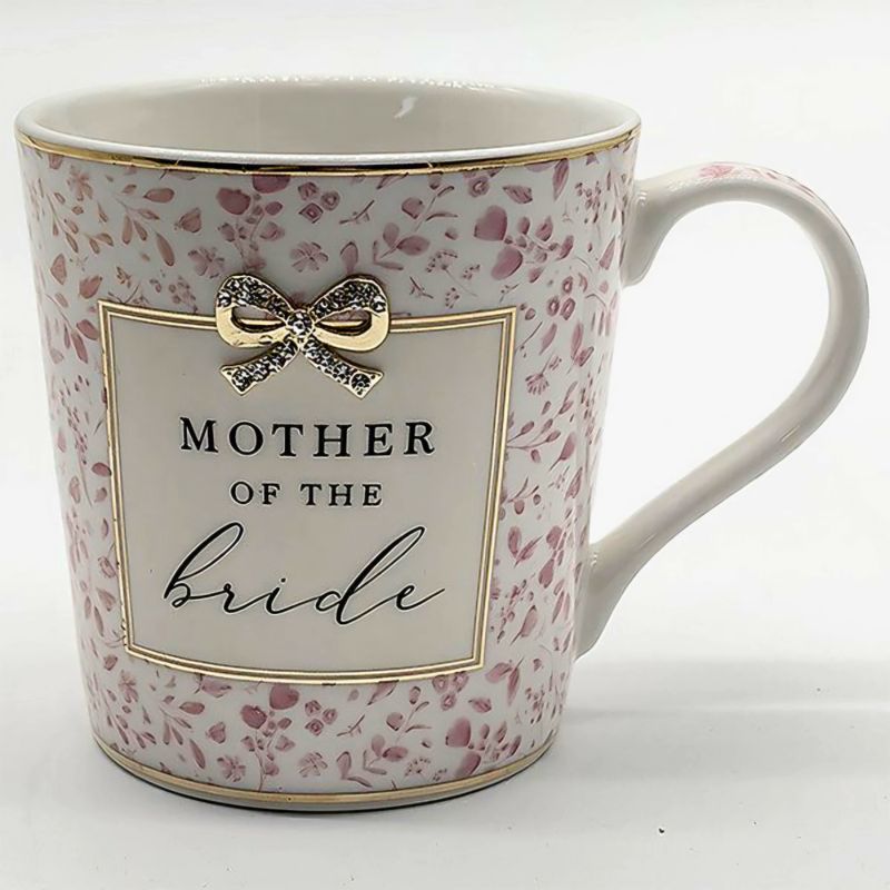 ​Mother of the Bride Floral Ceramic Mug