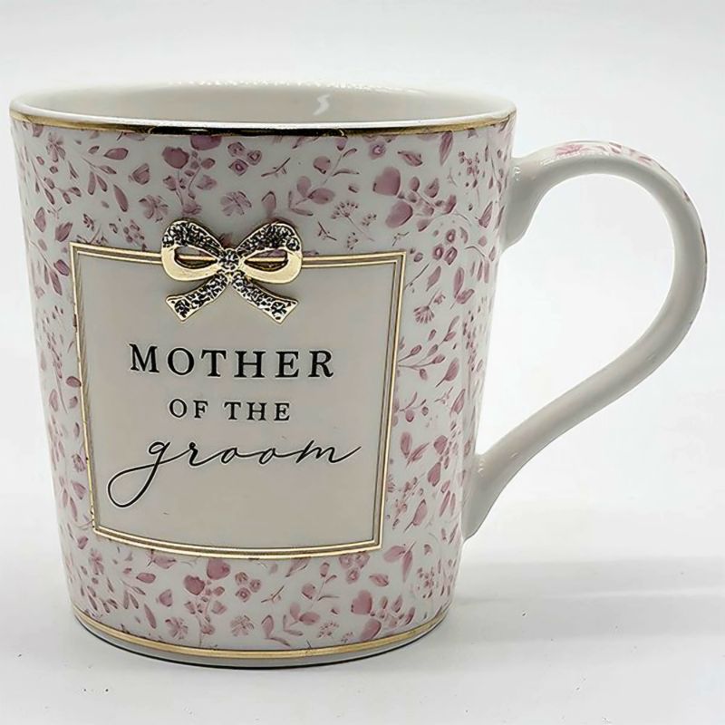 ​Mother of the Groom Floral Ceramic Mug