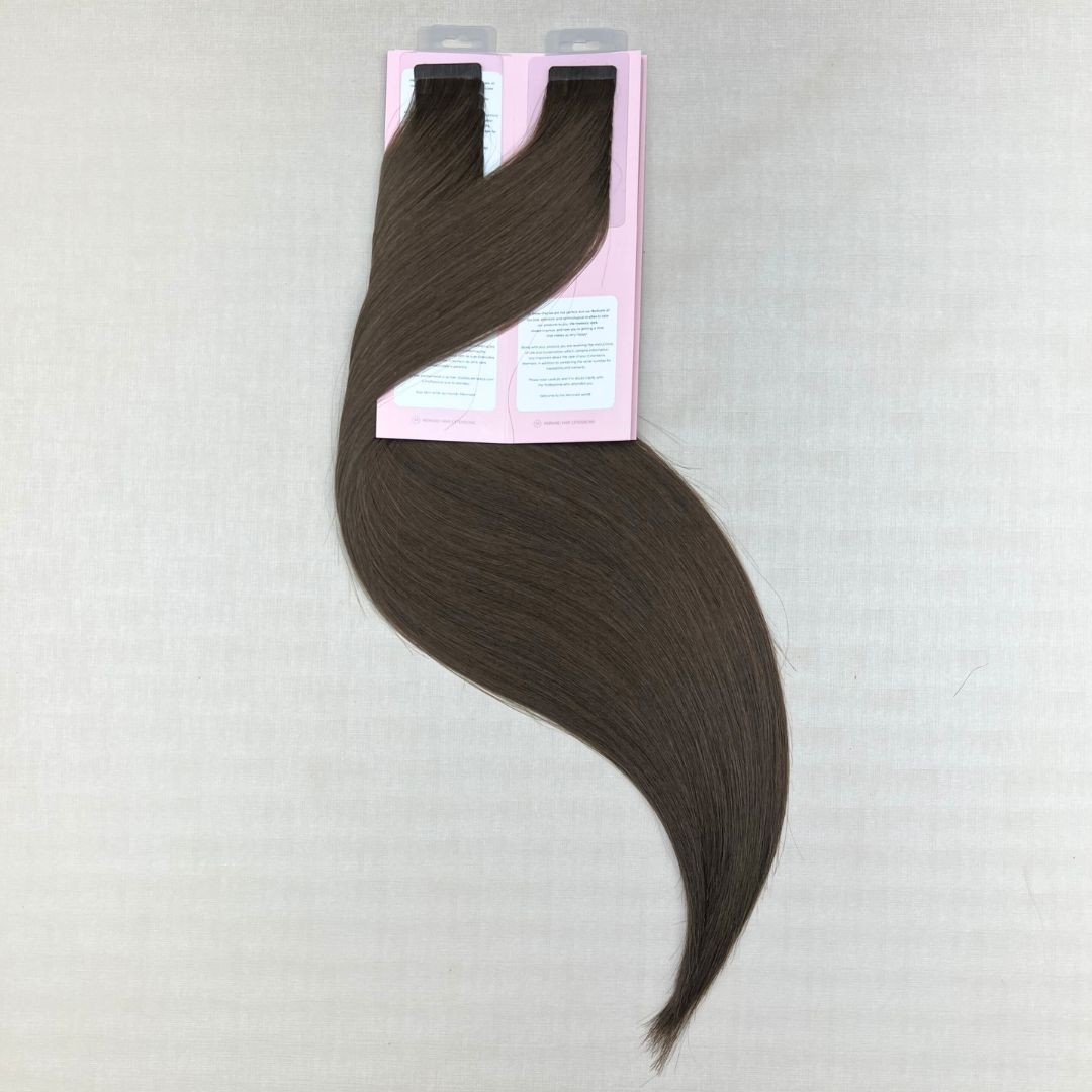 Solid Russian Hair — Castanho | 24/26" | Base Classic