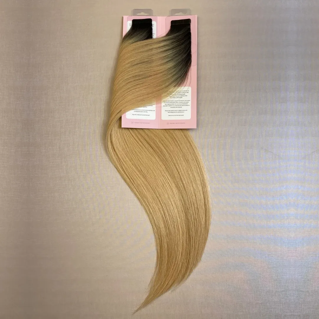 Mixed Russian Hair — Doce de Leite | 18/20" | Base New Classic