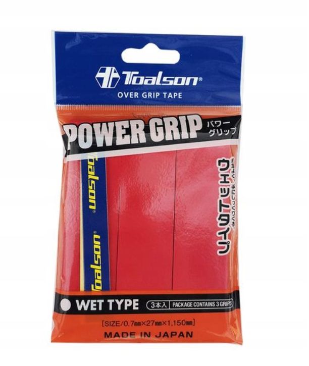 Owijki Toalson Power Grip czerwone Owijki Toalson Power Grip czerwone