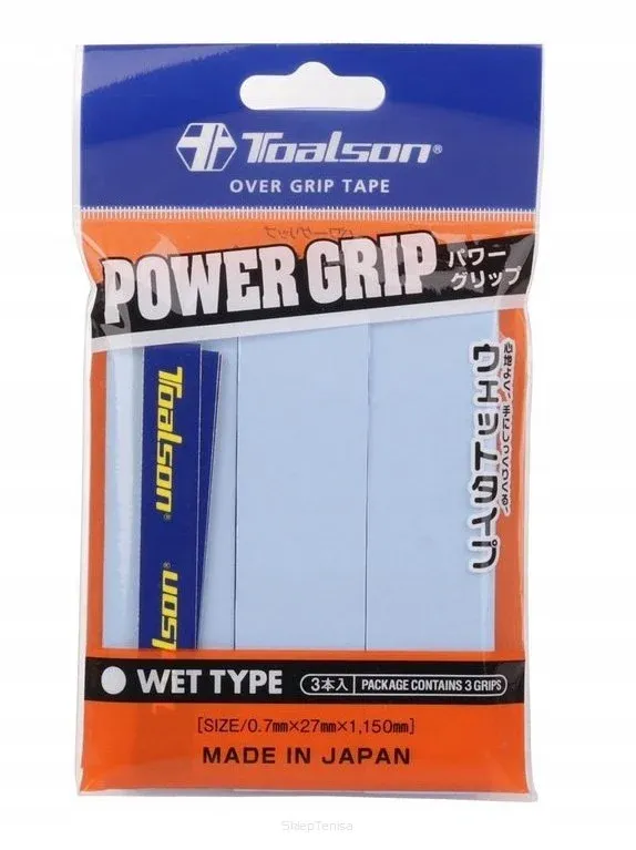 Owijki Toalson Power Grip jasnobłękitne Owijki Toalson Power Grip jasnobłękitne