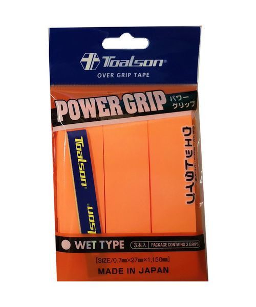 Owijki Toalson Power Grip neonowy pomarańczowy Owijki Toalson Power Grip neonowy pomarańczowy