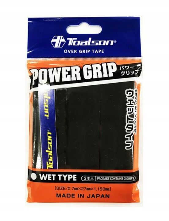Owijki Toalson Power Grip czarny Owijki Toalson Power Grip czarny
