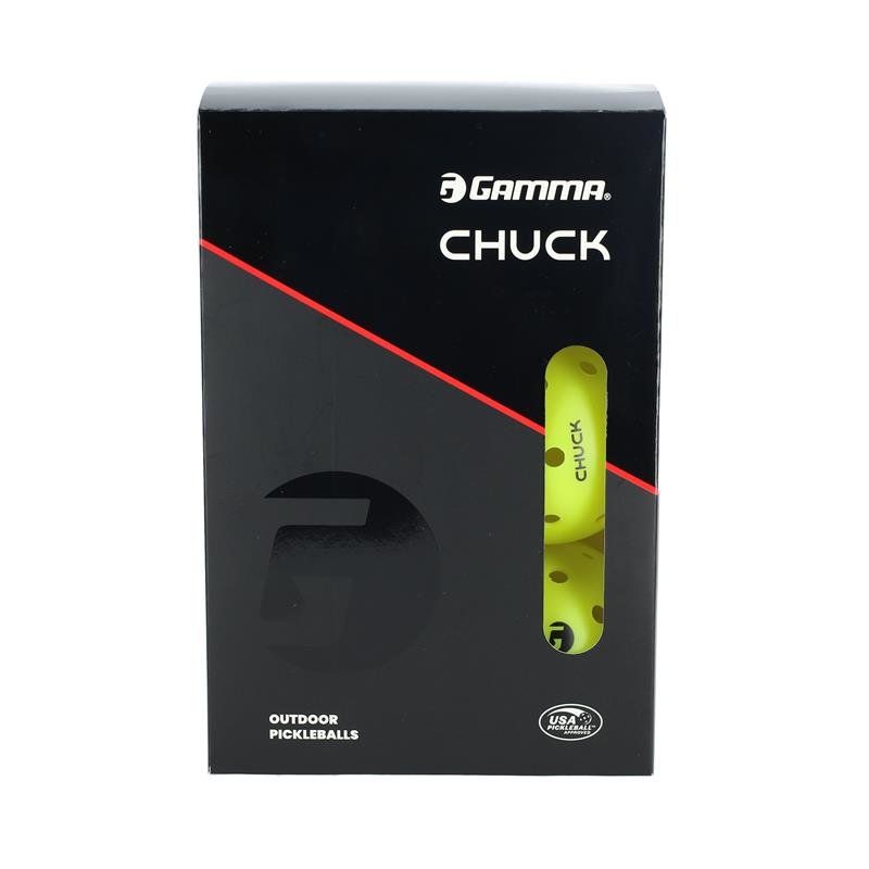Piłki turniejowe Gamma Chuck - 6 sztuk Piłki turniejowe Gamma Chuck - 6 sztuk