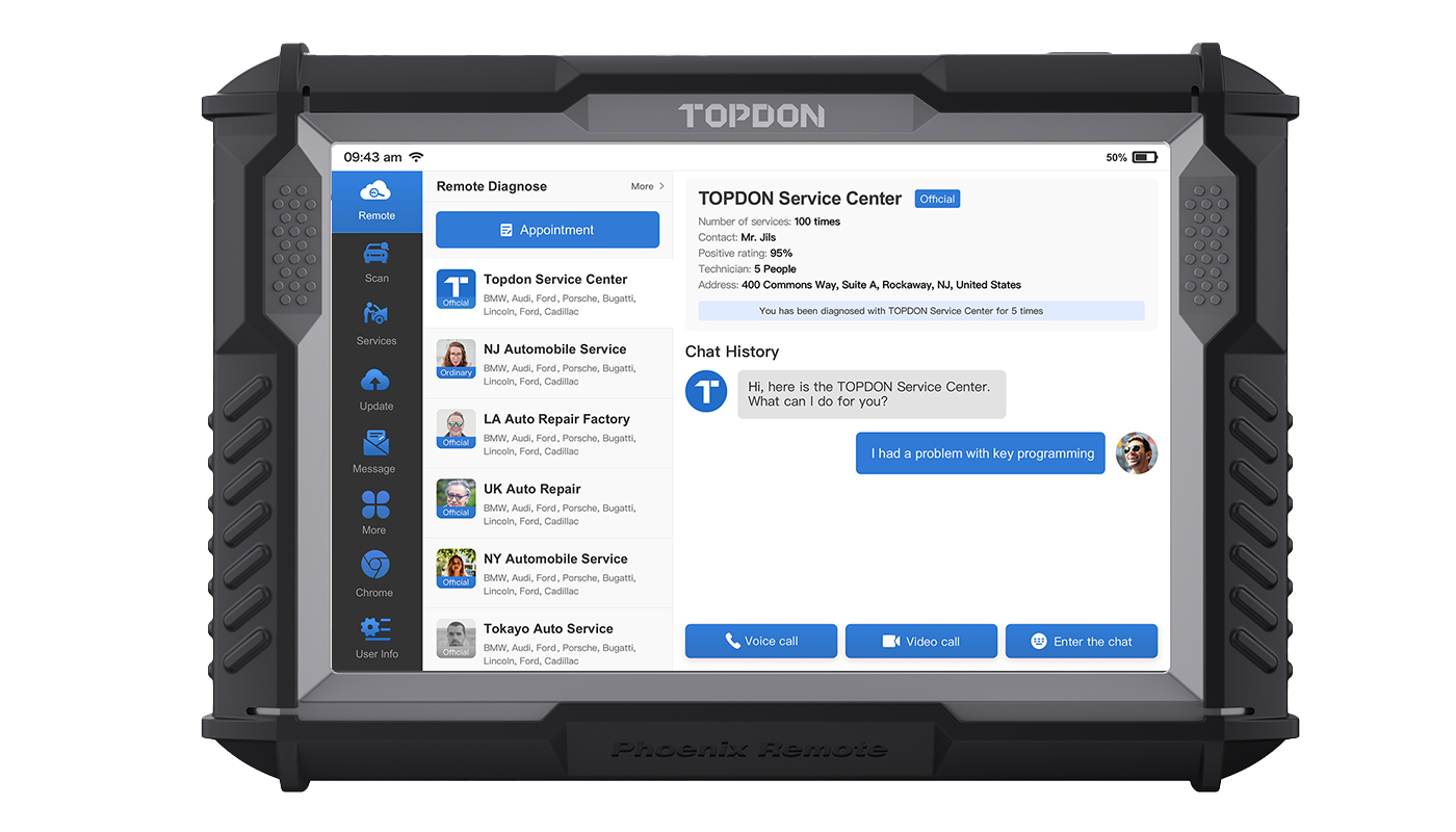 Topdon - Phoenix Remote Diagnostic Tool Topdon - Phoenix Remote Diagnostic Tool