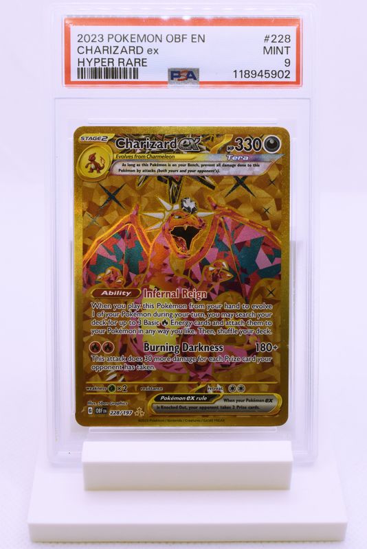 Pokemon Charizard ex 228 2023 PSA 9 Mint