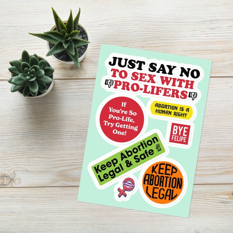 Pro-Choice Sticker Sheet