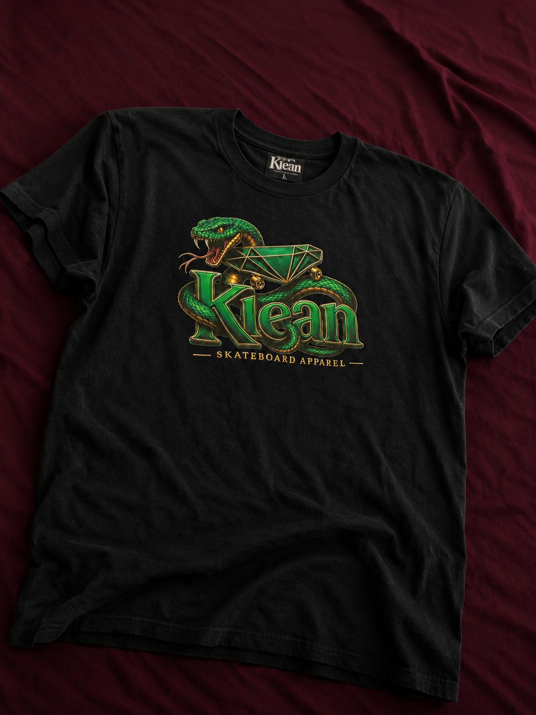 Klean Snake T-Shirt (Black)